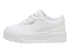 Tenis PUMA Karmen II Idol Blancos y Plata para Niña