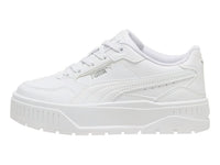 Tenis PUMA Karmen II Idol Blancos y Plata para Niña