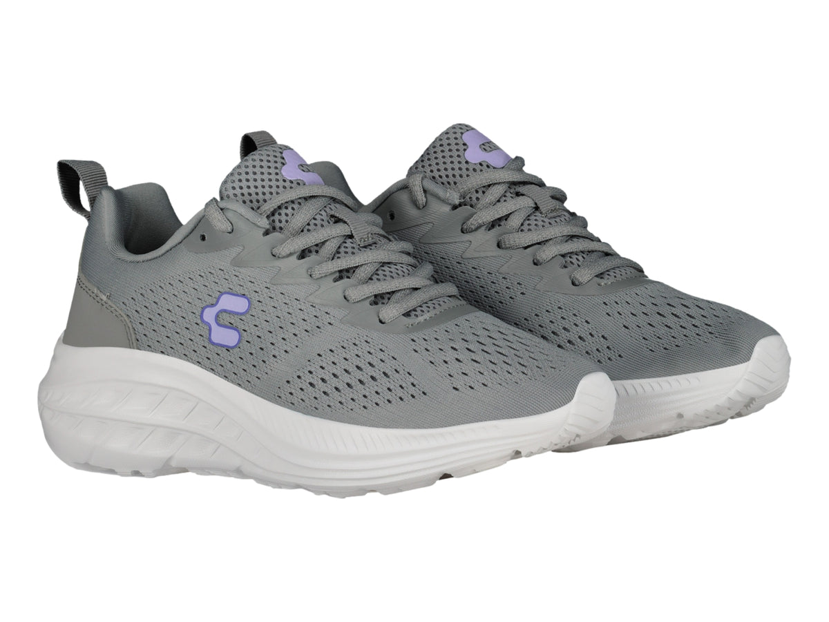 Tenis Charly Gris y Lila para Mujer