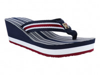 Sandalias Tommy Hilfiger Marino 08371 Para Mujer