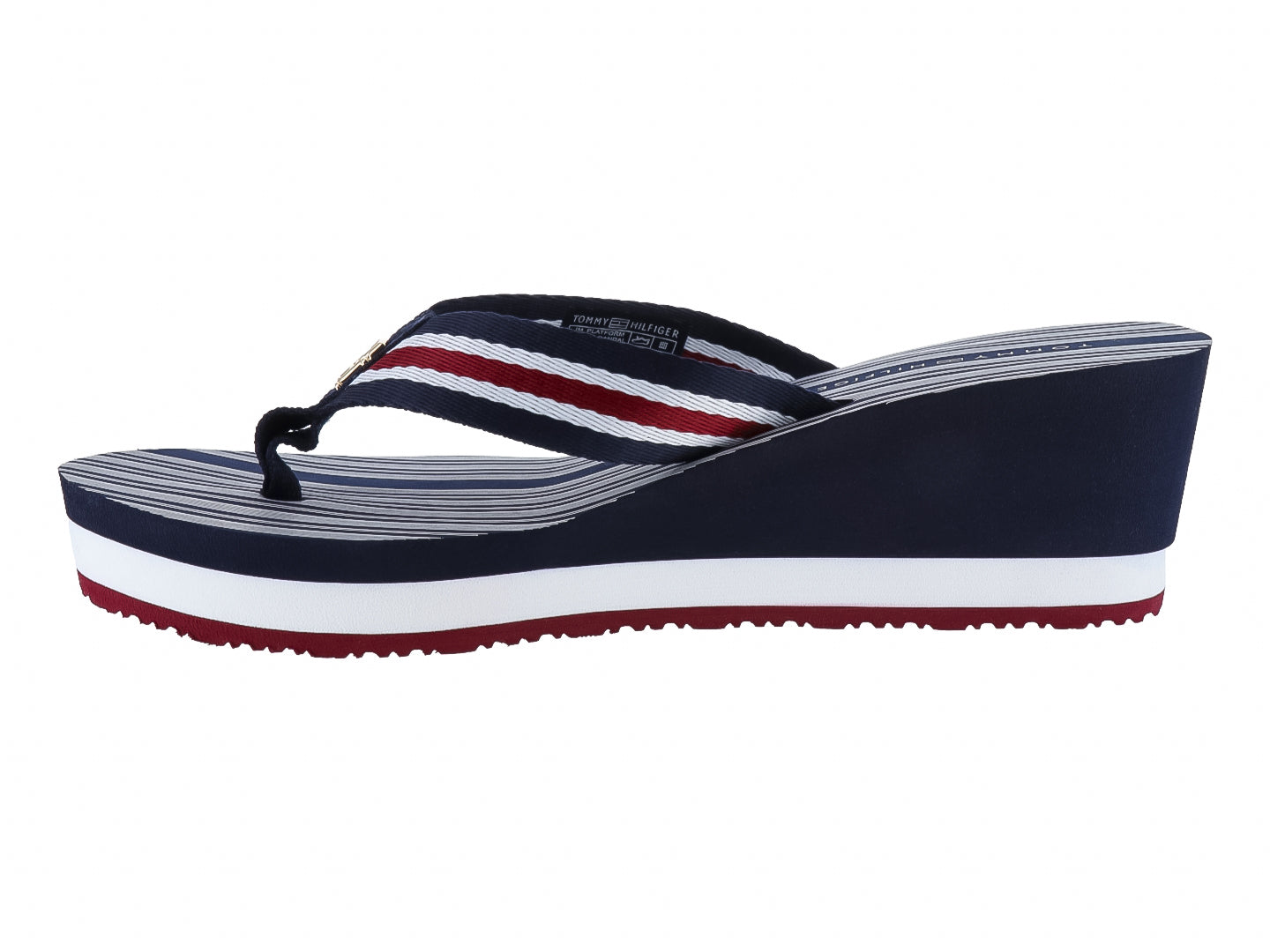 Sandalias Tommy Hilfiger Marino 08371 Para Mujer