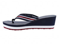 Sandalias Tommy Hilfiger Marino 08371 Para Mujer