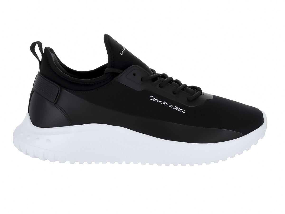 Tenis Calvin Klein Negro Caballero M01170 Para Hombre