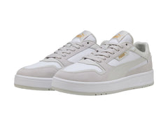 Tenis PUMA Court Classic Street SD Blanco y Gris para Hombre