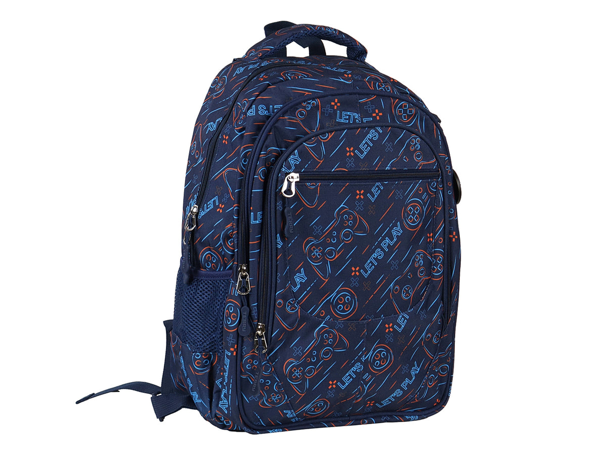 Mochila Rodante Terry YC0331 Diseño Gamer para Niño