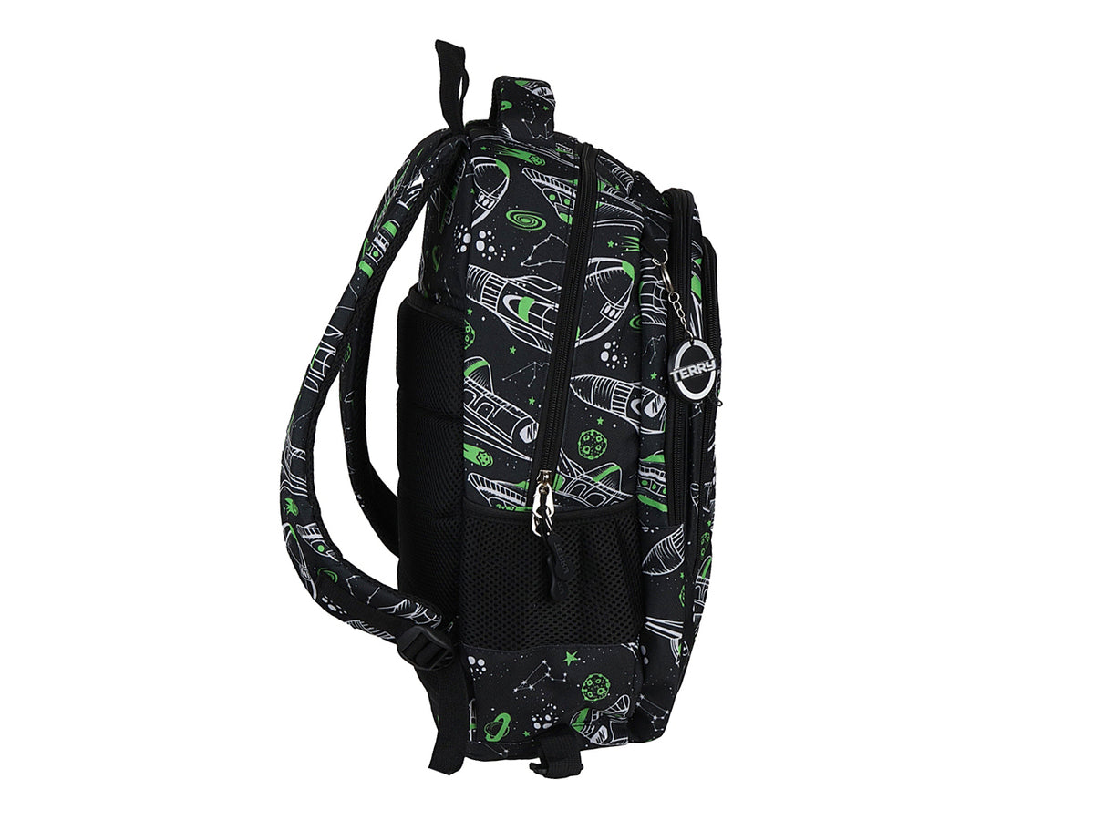 Mochila Rodante Terry Nave Espacial para Niño Modelo YC0331