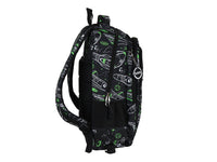 Mochila Terry Nave Espacial Verde/Negro para Niño