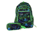 Mochila Terry Camioneta Verde para Niño