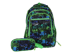 Mochila Rodante Terry Camioneta Verde para Niño YC0331