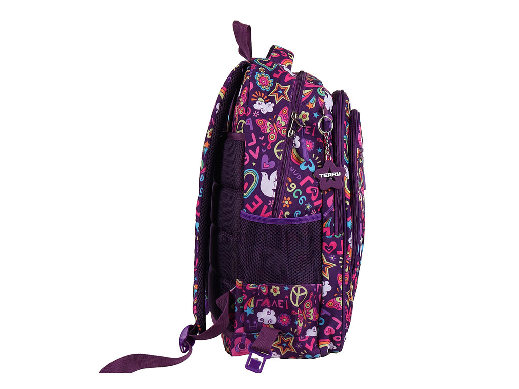 Mochilas Escolares Terry Mochila Yc0331 Para Niña