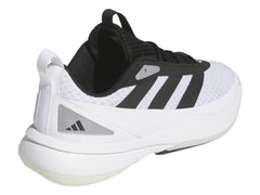Tenis Adidas Front Court Blancos y Negros para Niño