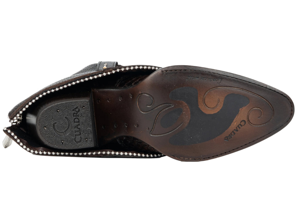 Botas Cuadra Pitón Para Mujer