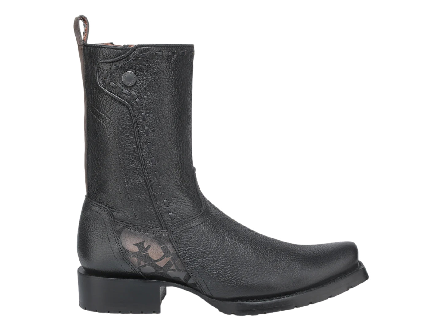 Botas Cuadra Bota Negra Caballero 1J3nrs Para Hombre