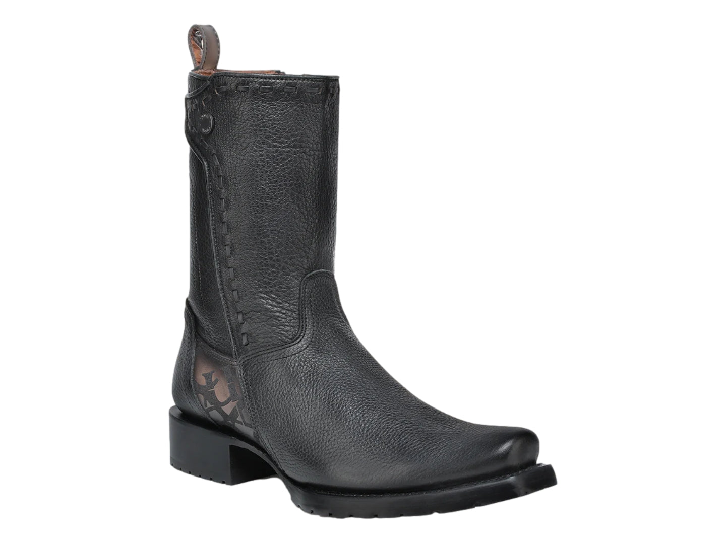 Botas Cuadra Bota Negra Caballero 1J3nrs Para Hombre