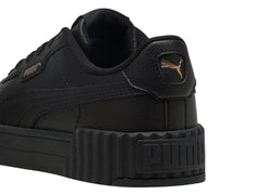 Tenis PUMA Carina 3.0 Negro con Dorado para Mujer