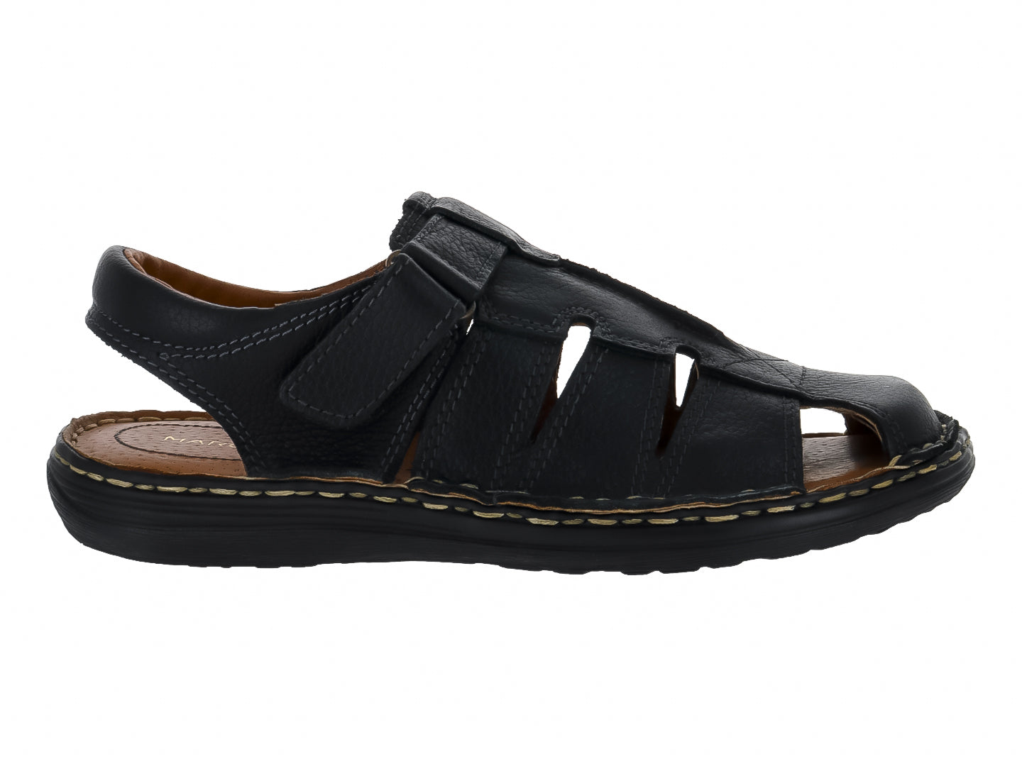 Sandalias Marco Delli Sandalia Negra 98503 Para Hombre