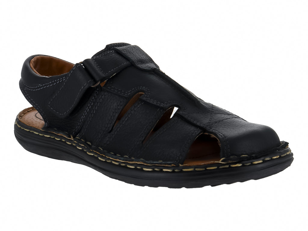 Sandalias Marco Delli Sandalia Negra 98503 Para Hombre