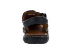 Sandalias Marco Delli Sandalia Negra 98503 Para Hombre