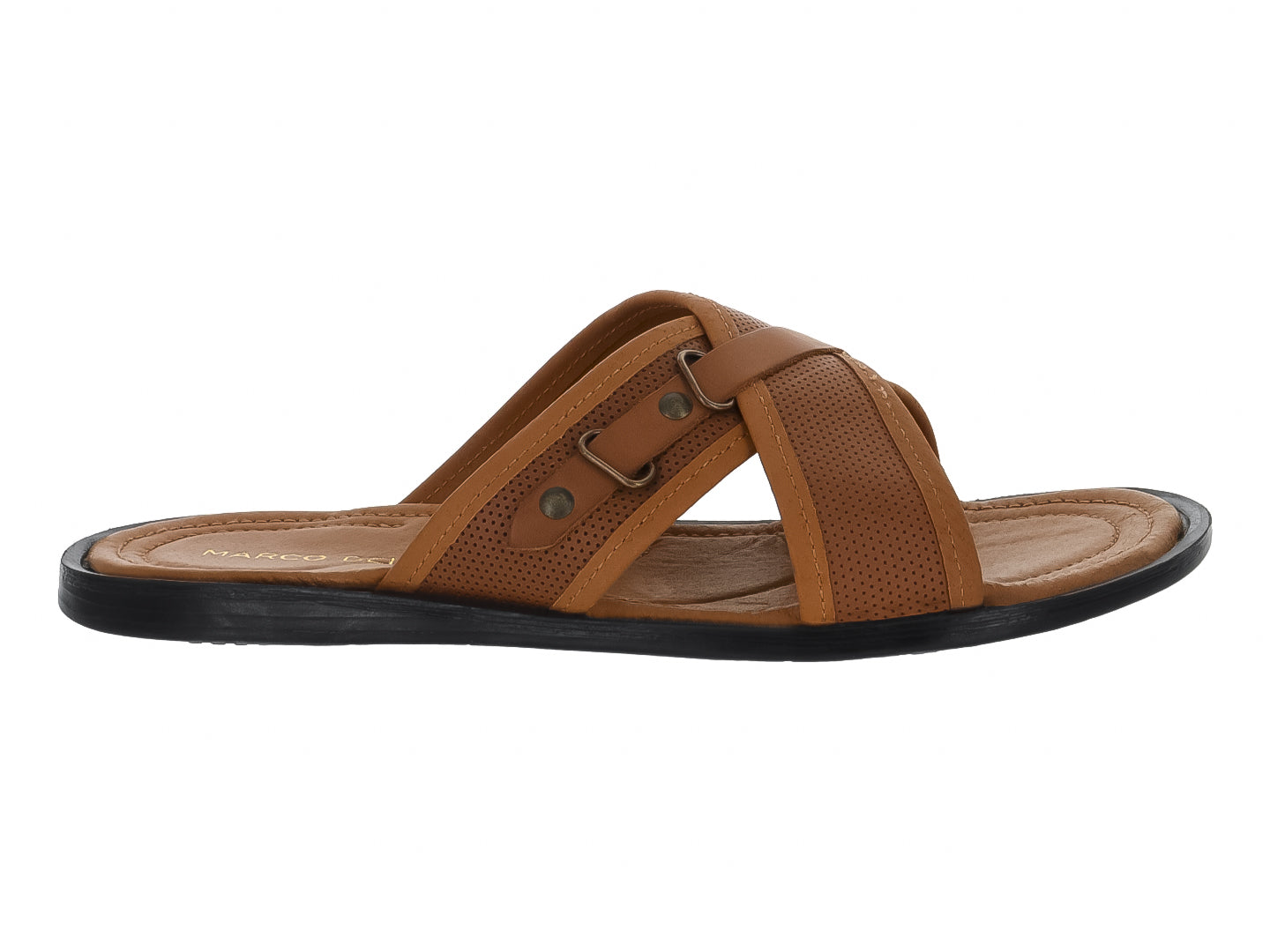 Sandalias Marco Delli Sandalia Cafe 91511 Para Hombre