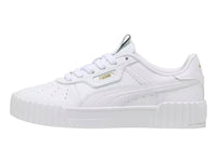 Tenis PUMA Carina 3.0 Luxe Blanco y Oro para Mujer