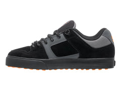 Tenis DC Shoes Pure WNT Gris, Negro y Naranja para Hombre