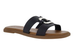 Sandalias Levi's Negro Serpiente para Mujer