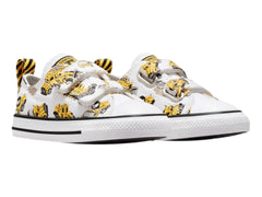 Tenis Converse Construction Truck Blanco y Amarillo para Niño