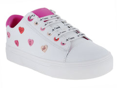 Tenis Karl Lagerfeld Tumbled Leather Blanco para Mujer
