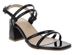 Zapatillas Mirlo Charol Negro para Mujer