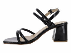 Zapatillas Mirlo Charol Negro para Mujer