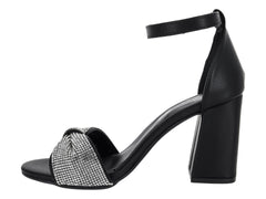 Sandalias Mirlo Negro para Mujer