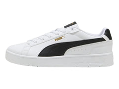 Tenis PUMA Court Classico Blanco, Negro y Dorado para Hombre