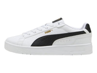 Tenis PUMA Court Classico Blanco, Negro y Dorado para Hombre