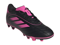 Tenis de Fútbol Adidas Goletto IX Negro y Rosa para Niño