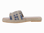 Sandalias Roze Color Denim Beige para Mujer