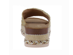 Sandalias Plataforma Roze Brown Beige para Mujer