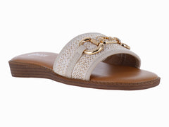 Sandalias ROZE Beige para Mujer