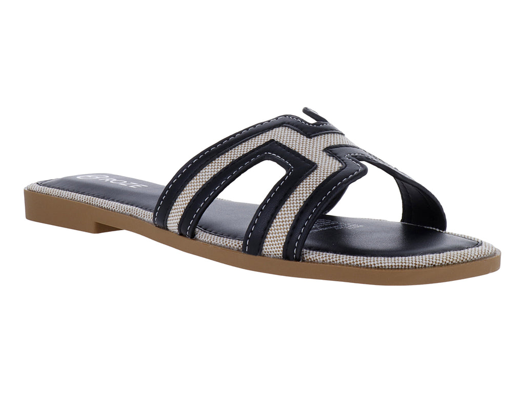 Sandalias ROZE Color Negro para Mujer