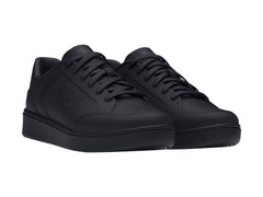 Tenis Under Armour GS Official Lthr Negros para Niño