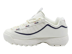 Tenis FILA D Formation Blanco, Azul y Rojo para Mujer