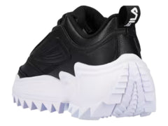 Tenis FILA Twister Negro y Blanco para Mujer
