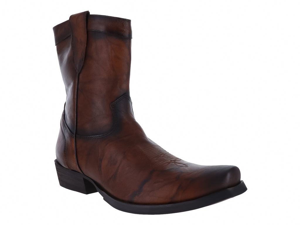 Botas Vaqueras IN MODA Piel Roca Shedron para Hombre