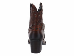 Botines de Piel Faraon Shedron Marrón para Mujer In Moda