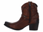 Botines de Piel Faraon Shedron Marrón para Mujer In Moda