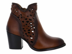 Botas In Moda Botin Cafe Dama 10261 Para Mujer