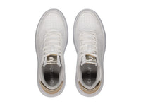 Tenis Charly Blancos con Detalles Camel para Mujer