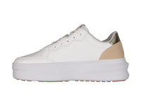 Tenis Charly Blancos con Detalles Camel para Mujer
