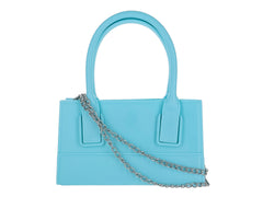 Bolso de Hombro ROZE Azul Glitter para Mujer