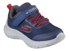 Tenis Skechers Boys Sport B Azul Marino y Rojo para Niño