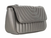 Bolso Crossbody ROZE Gris Inox para Mujer
